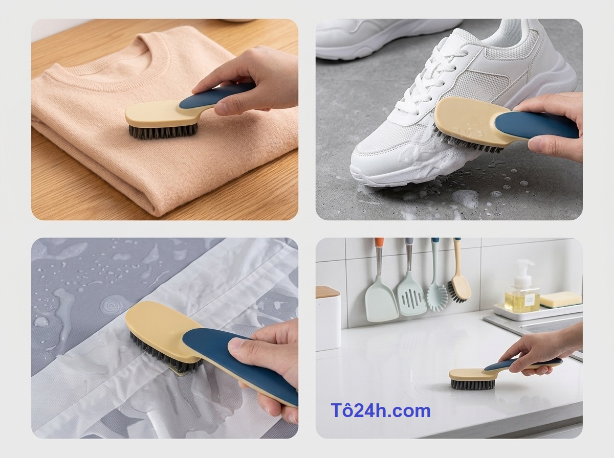 bàn chải cọ giày mini bàn chải cọ giày mini