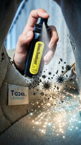 chai xịt khử mùi giày thể thao